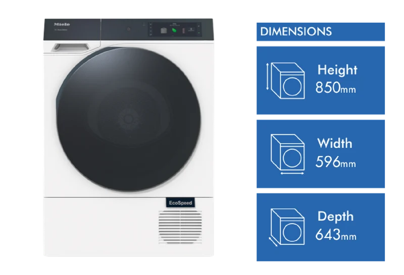 Miele 9kg Heat Pump Dryer
