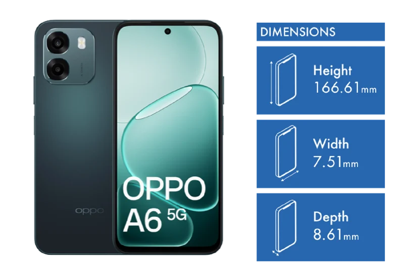 OPPO A6 5G Sapphire Black