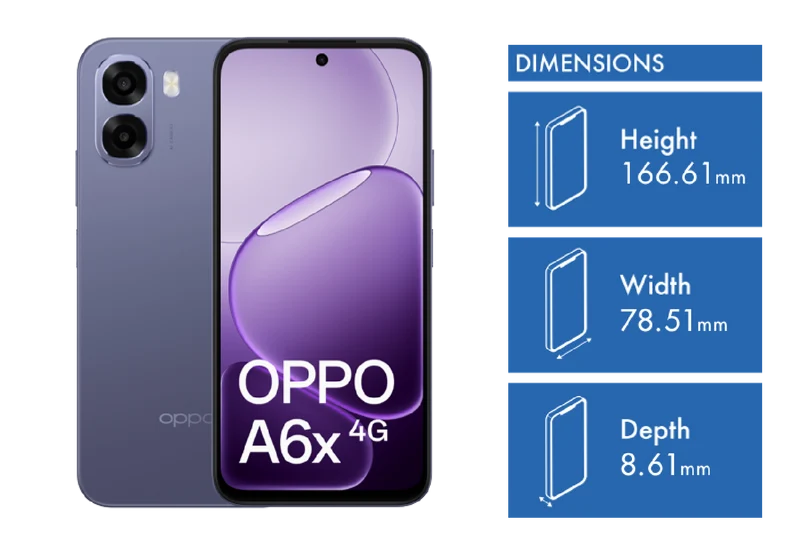 OPPO A6x 4G Plum Purple