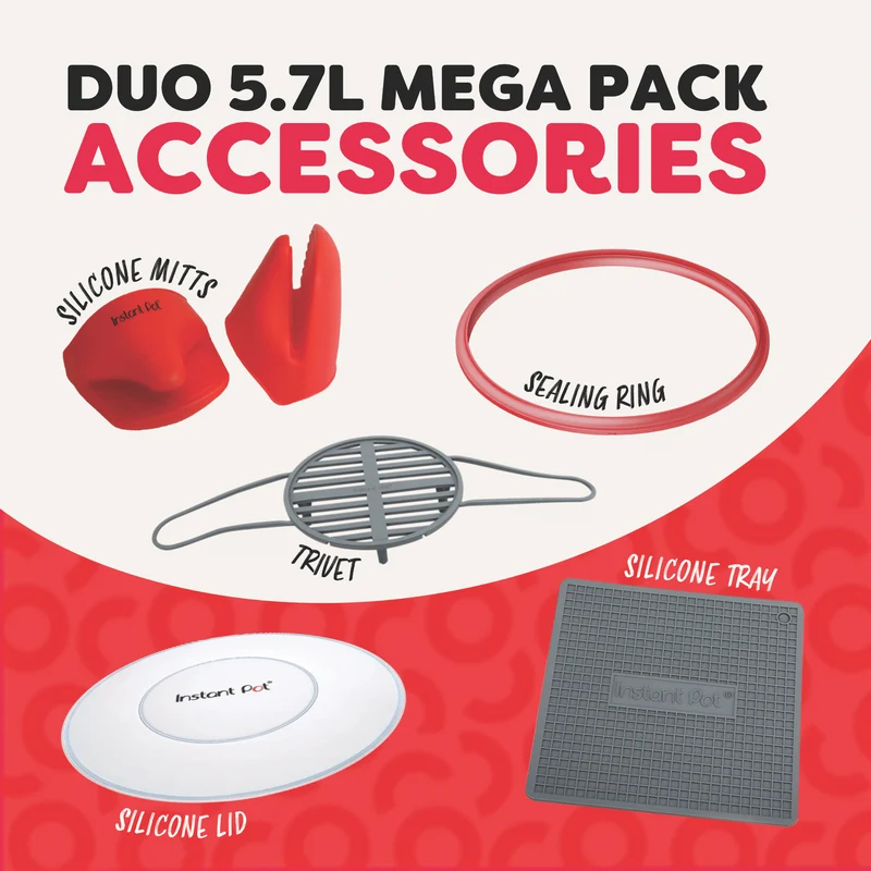 Instant 5.7 Litre Duo Mega Bundle Multi Cooker
