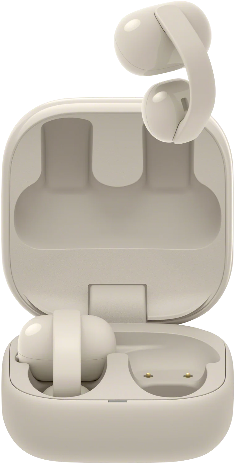 Sony LinkBuds Clip Earbuds - Greige