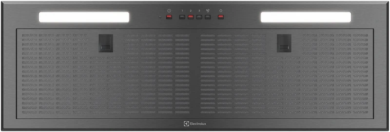 Electrolux 86cm Integrated Rangehood, Dark Stainless Steel