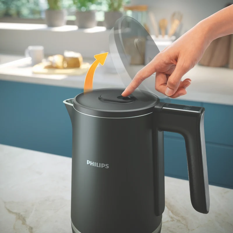 Philips 7000 Series Kettle Black With Temperature Control