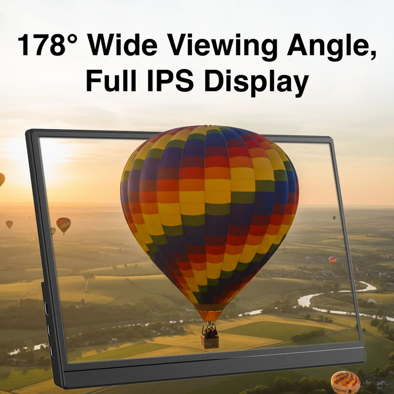 Laser 15.6" Portable Monitor with touch screen