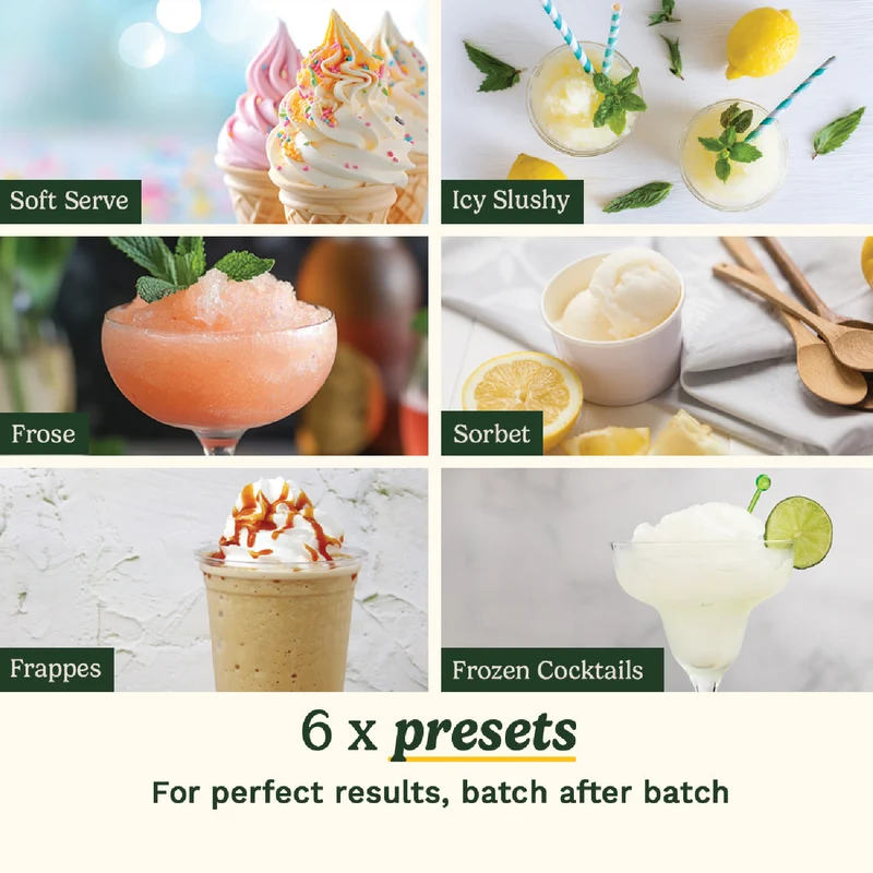 Cuisinart Frost Fusion Soft Serve Ice Cream And Frozen Drinks Maker