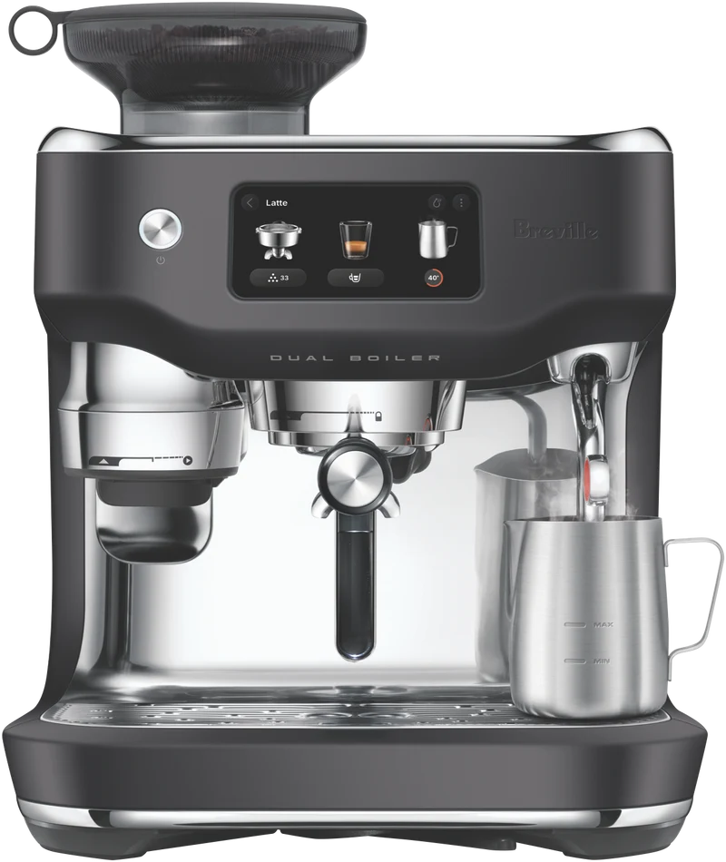Breville The Oracle Dual Boiler Coffee Machine Black Truffle