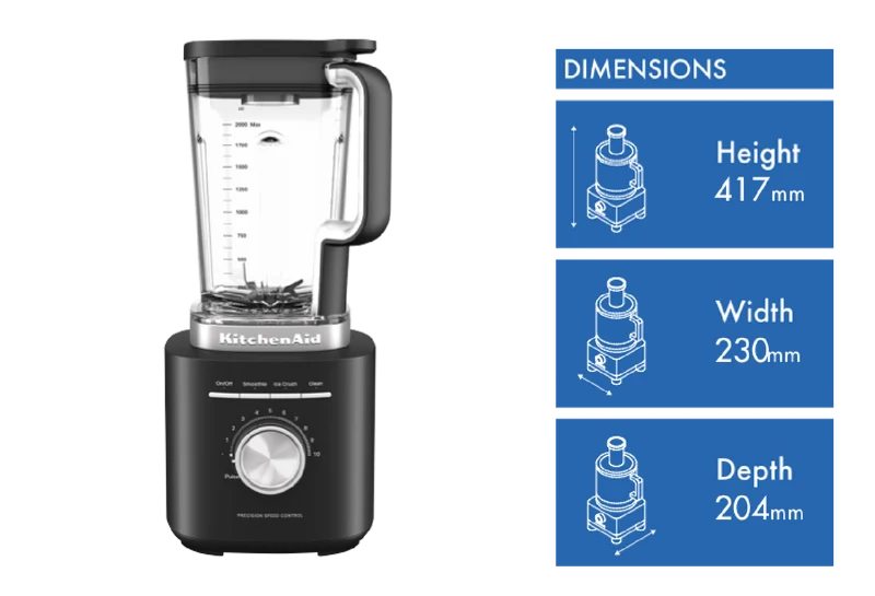 KitchenAid Pure Power Blender Matte Black