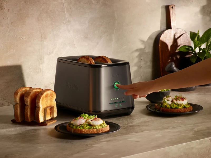 Breville The Eye Q 850 Auto 2 Slice Noir Launch Edition Toaster