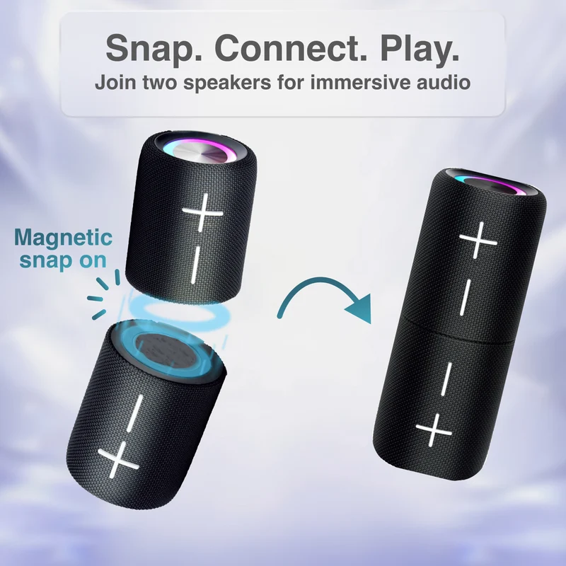 Laser Magnetic Portable Speaker