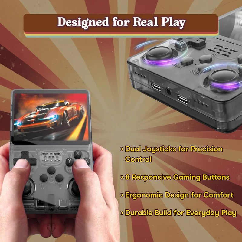 Laser 3.5" Handheld Retro Gaming Console
