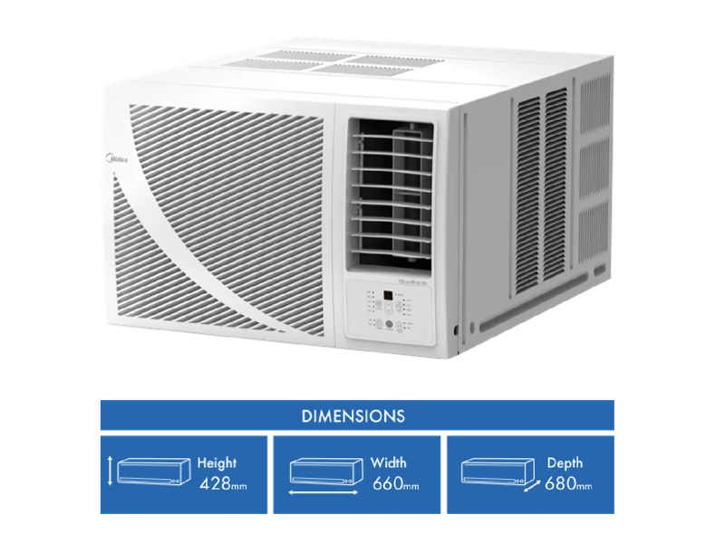 Midea 3.9KW Reverse Cycle Box Air Conditioner