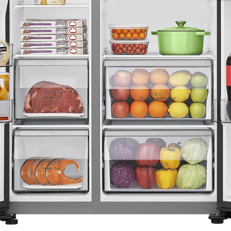 Hisense 632L Side By Side Refrigerator