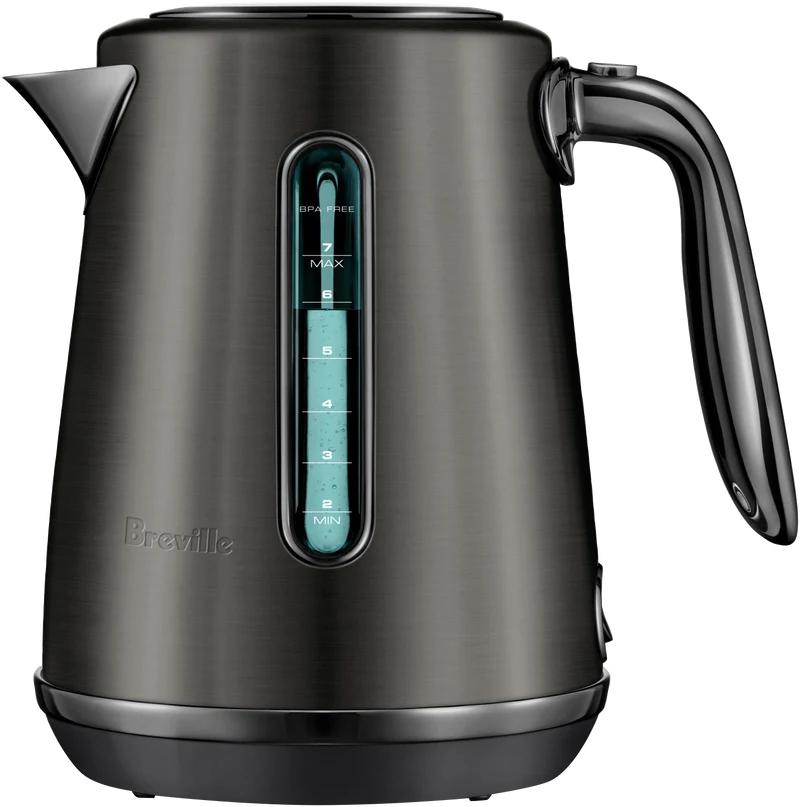 Breville The Soft Top Luxe Kettle Noir