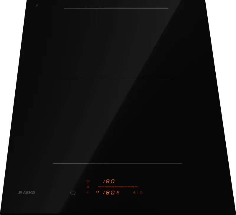ASKO Series 5, 38cm 2 Zone Induction Cooktop, Black