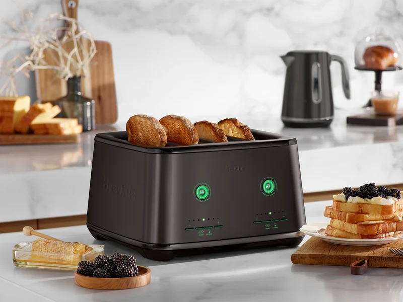 Breville The Eye Q 870 Auto 4 Slice Noir Launch Edition Toaster