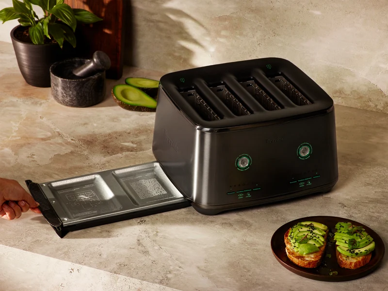 Breville The Eye Q 870 Auto 4 Slice Noir Launch Edition Toaster
