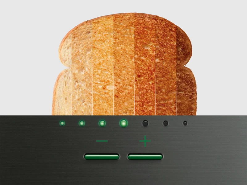 Breville The Eye Q 850 Auto 2 Slice Sea Salt Toaster