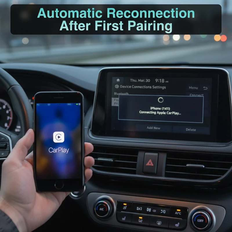 Laser Wireless Dongle for CarPlay/Android Auto USB-A and USB-C