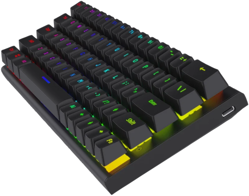 Laser Compact RBG Mechanical Gaming Keyboard