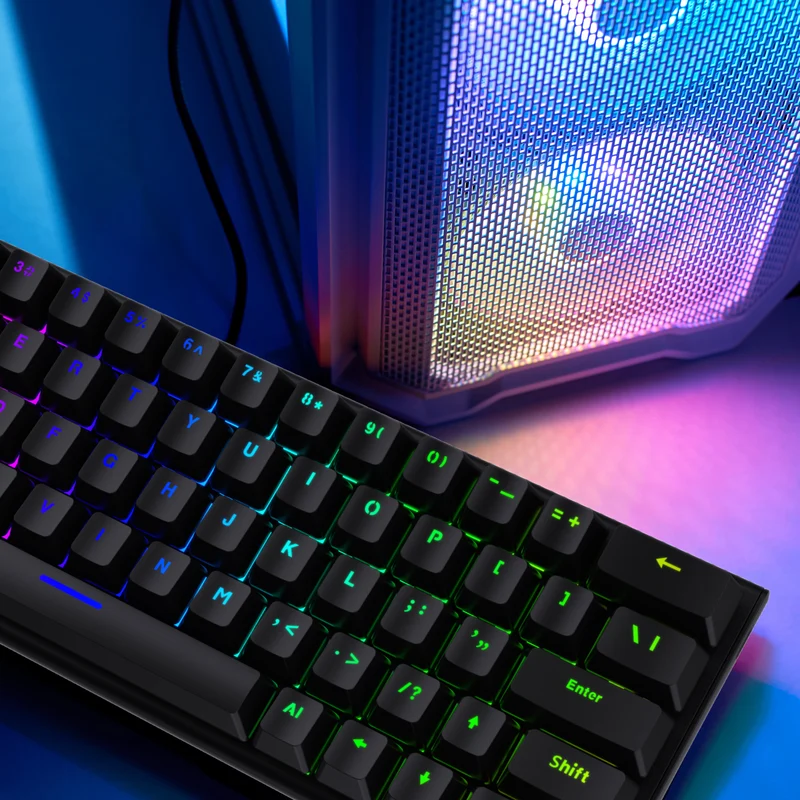 Laser Compact RBG Mechanical Gaming Keyboard