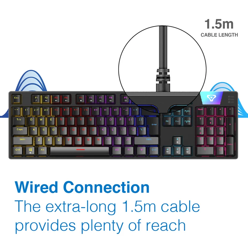 Laser RGB Mechanical Gaming Keyboard