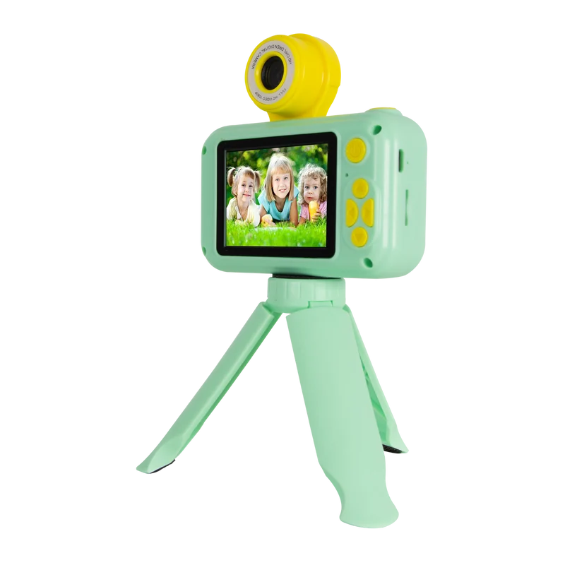 Crest Kids Digital Camera with Flip Lens (Green)
