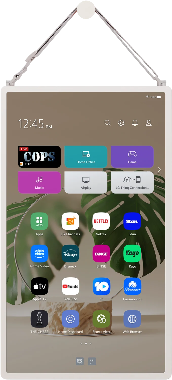 LG 27" StanbyME 2 Portable Smart Touch Screen TV