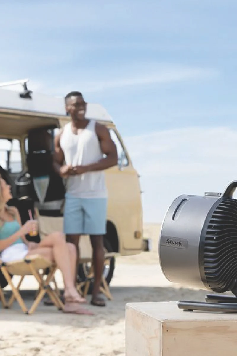 Shark FlexBreeze HydroGo Misting Portable Fan (Dark Grey)