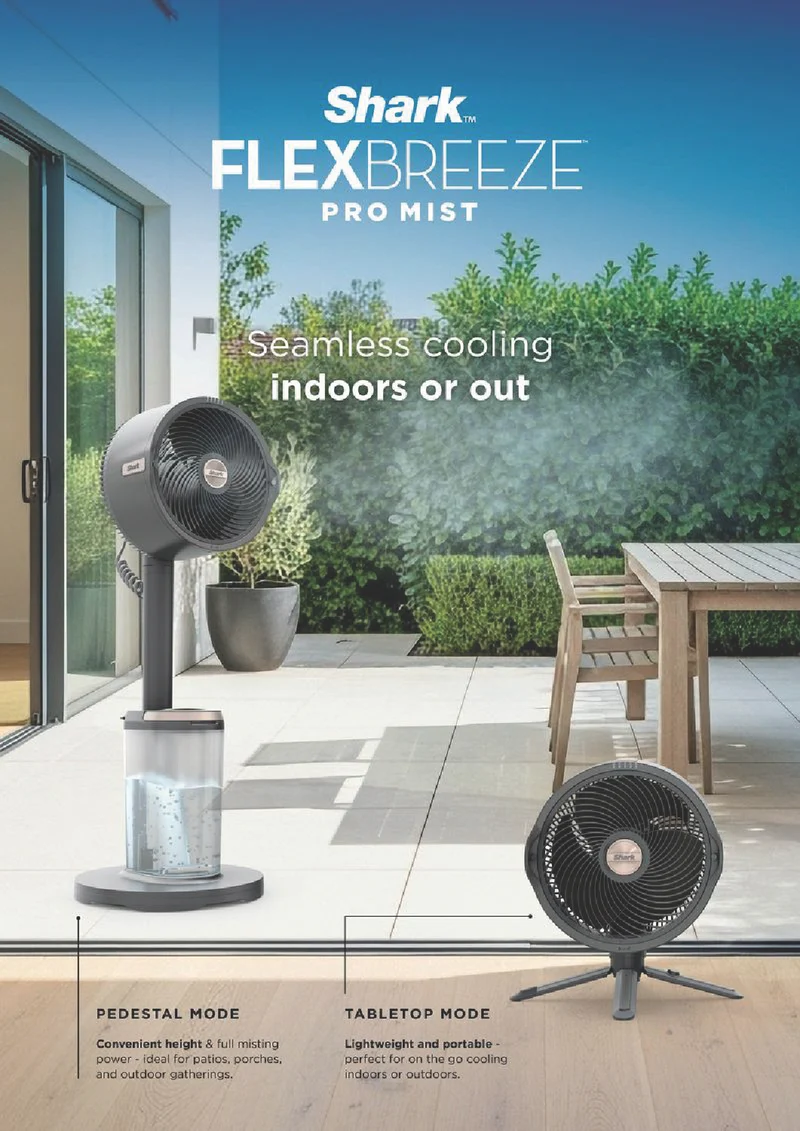 Shark FlexBreeze ProMist