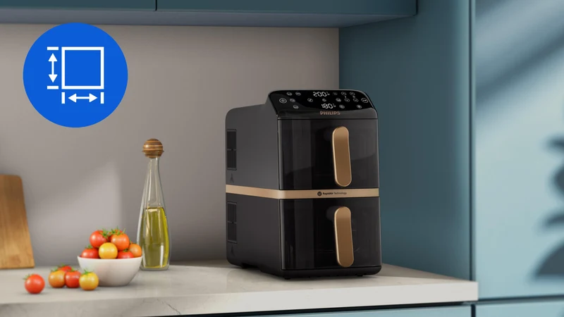 Philips 4000 Series 10 Litre Double Stack Air Fryer