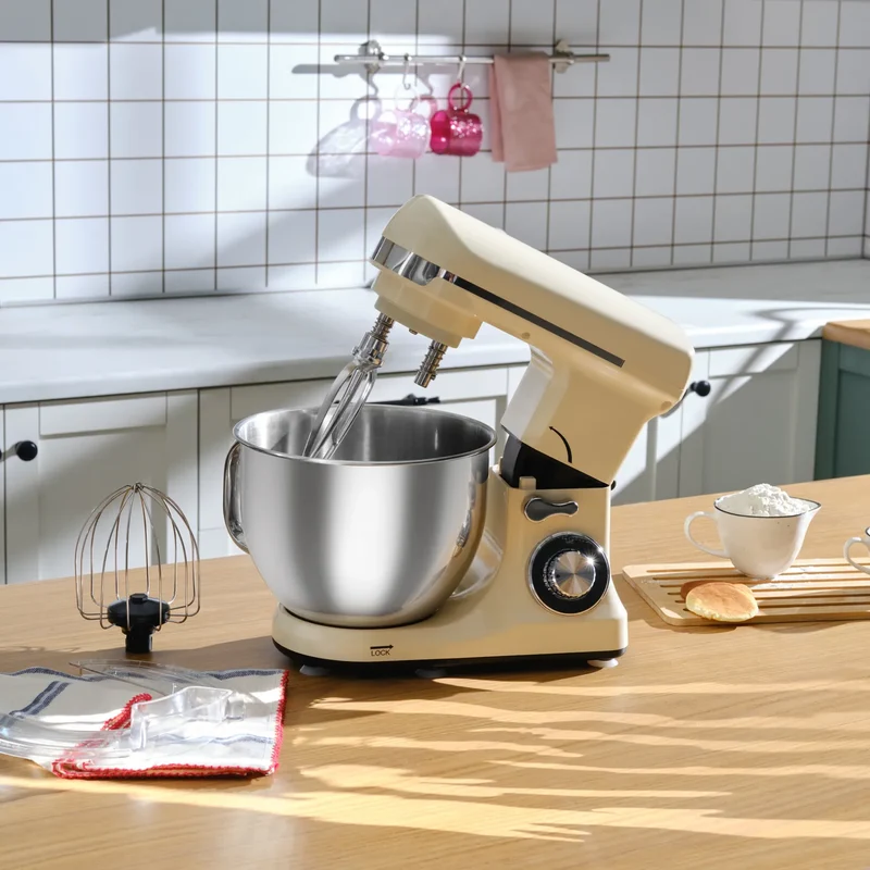 Karaca Blendburst Stand Mixer, 5.7L, 1400W, Iconic Beige
