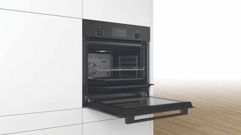 Bosch Series 2, 60cm Electric Oven, Black
