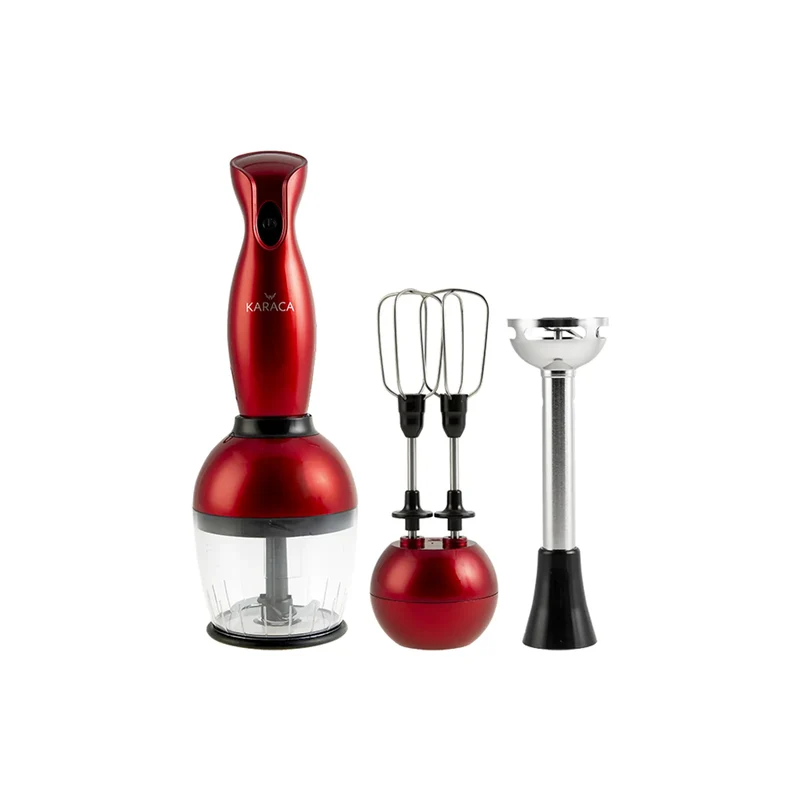 Karaca 4-teiliges Küchenkleingeräte Redgold Heiratsset