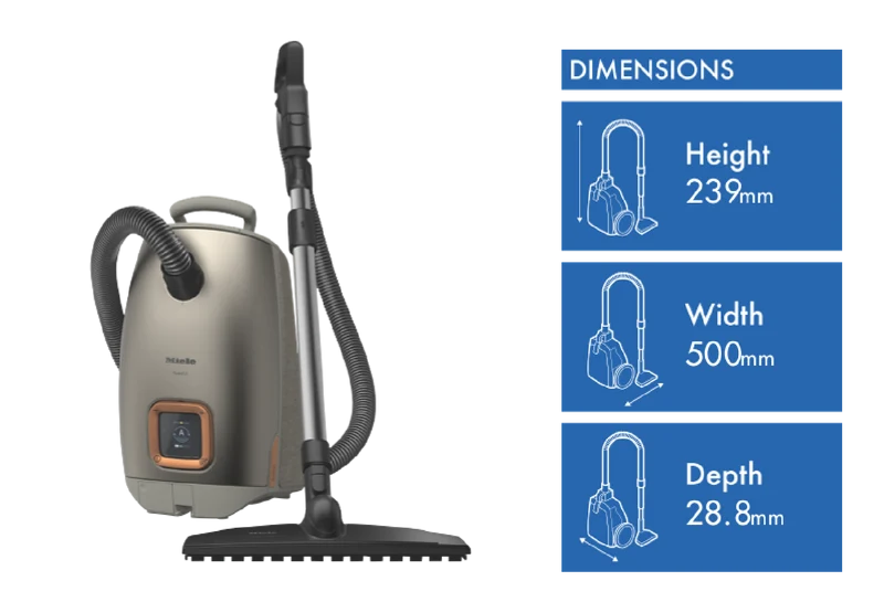 Miele Guard L1 Comfort XL Bagged Vacuum Titanium Pearl