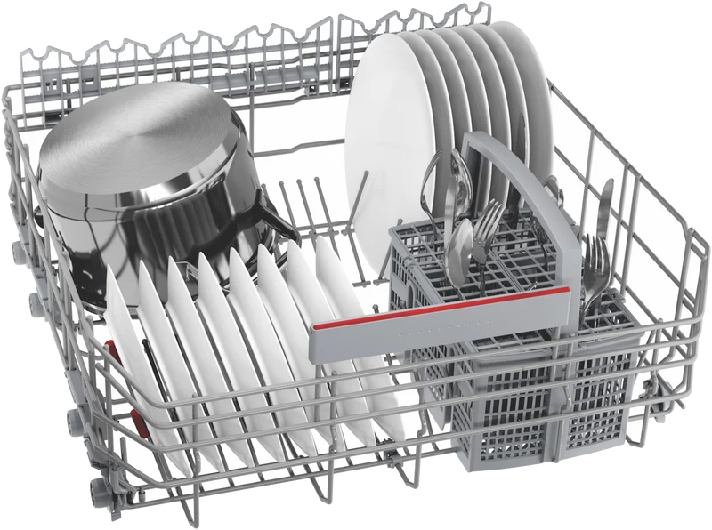 Bosch Series 6 60cm Semi Integrated Dishwasher Stainless Steel Panel
