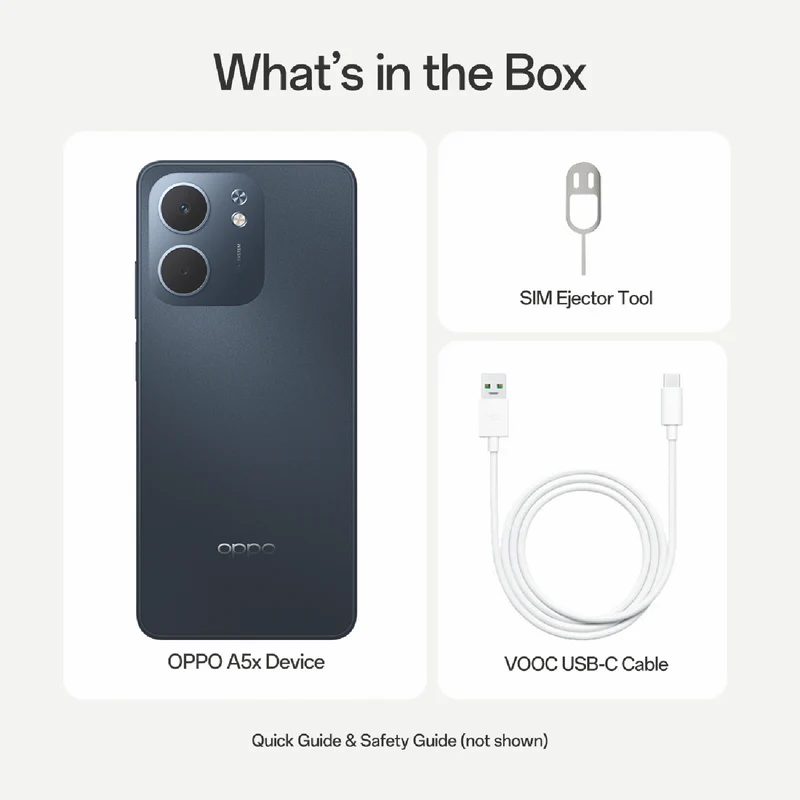 OPPO A5x 128GB Midnight Blue