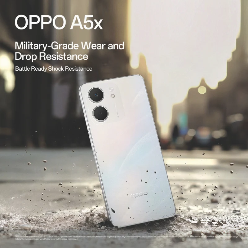 OPPO A5x 128GB Laser White