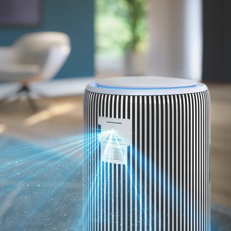 Philips PureProtect 3400 Series Smart Air Purifier/Humidifier Silver White