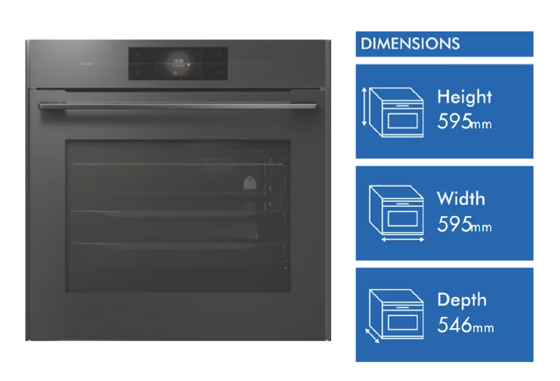 ASKO Elements 60cm Pyrolytic Oven - Pearl Grey