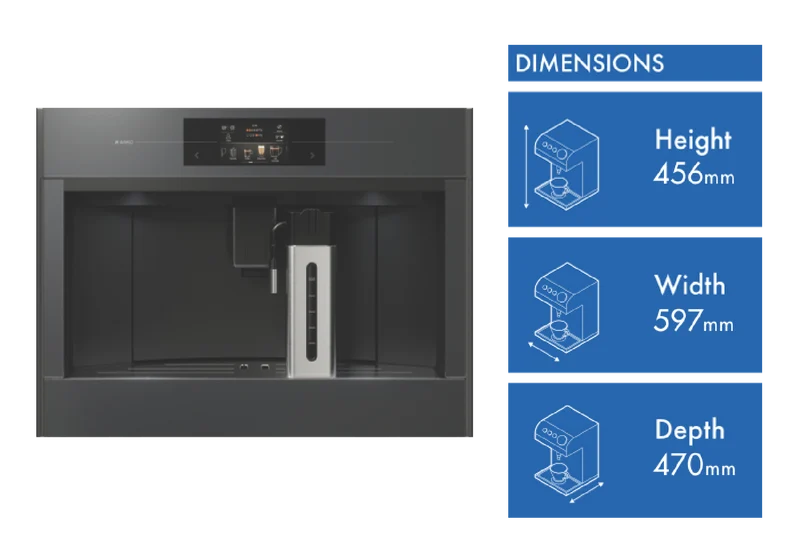 ASKO Elements Coffee Machine - Pearl Grey