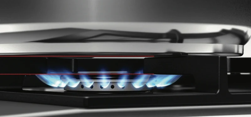 ASKO 75cm 5 Burner Gas Cooktop - Stainless Steel