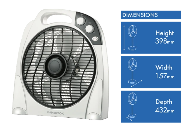 Kambrook 30cm Arctic Box Fan
