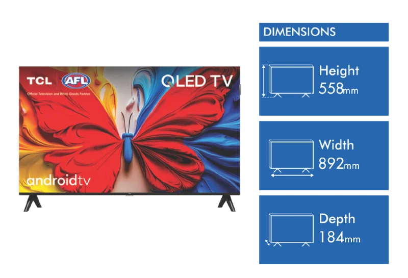 TCL 40" S5K QLED FHD Android TV 2025