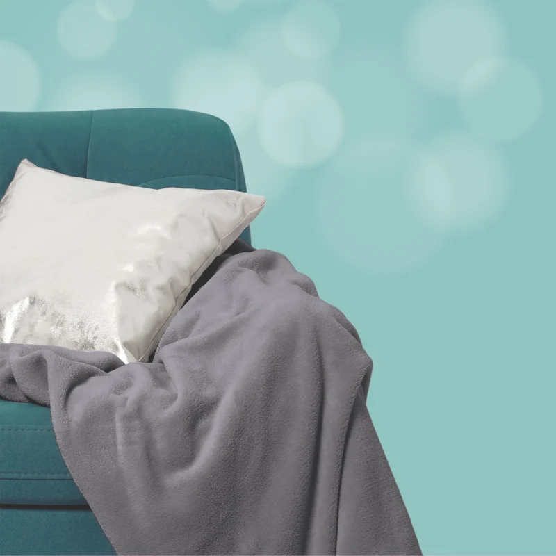 Kambrook Snugasabug Heated Throw Smooth Grey