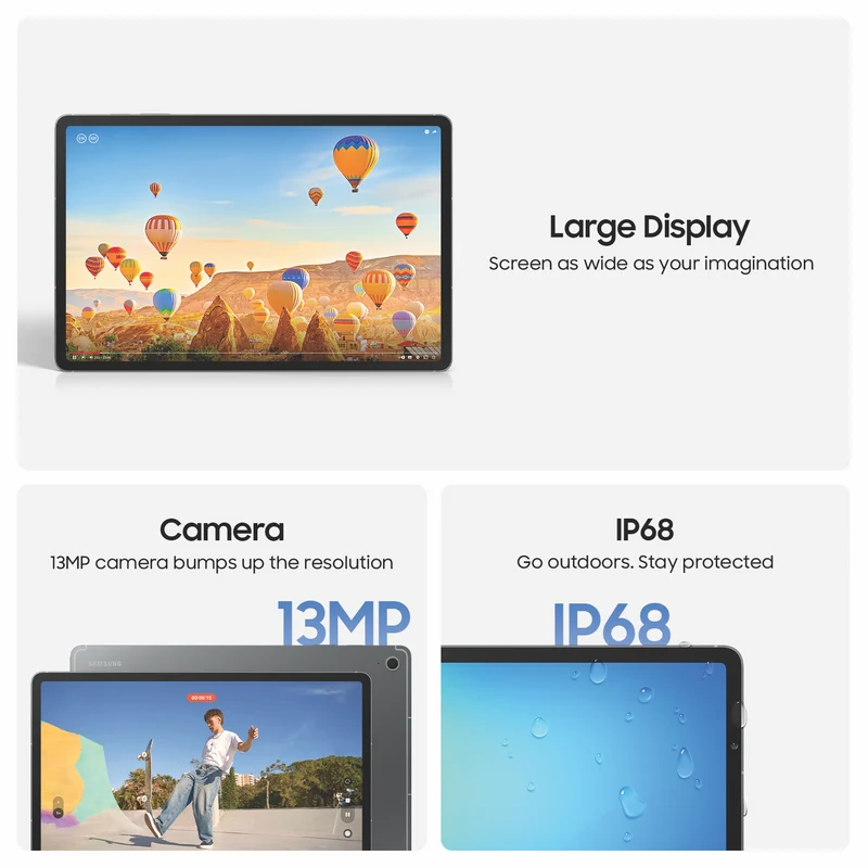 Samsung Tab S10 FE+ Wi-Fi 8GB 128GB - Grey