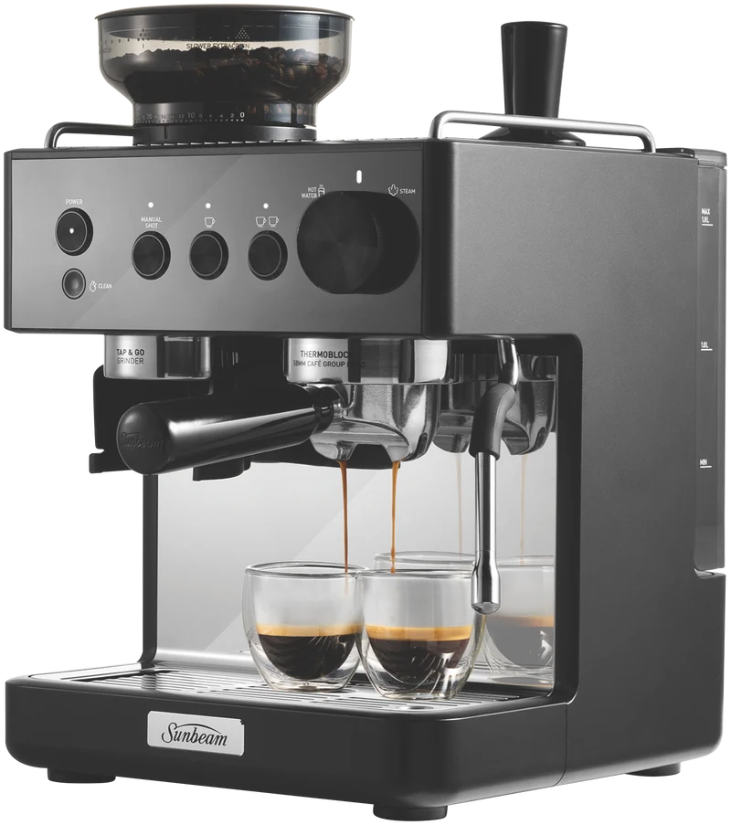 Sunbeam Origins Classic Espresso Coffee Machine Black