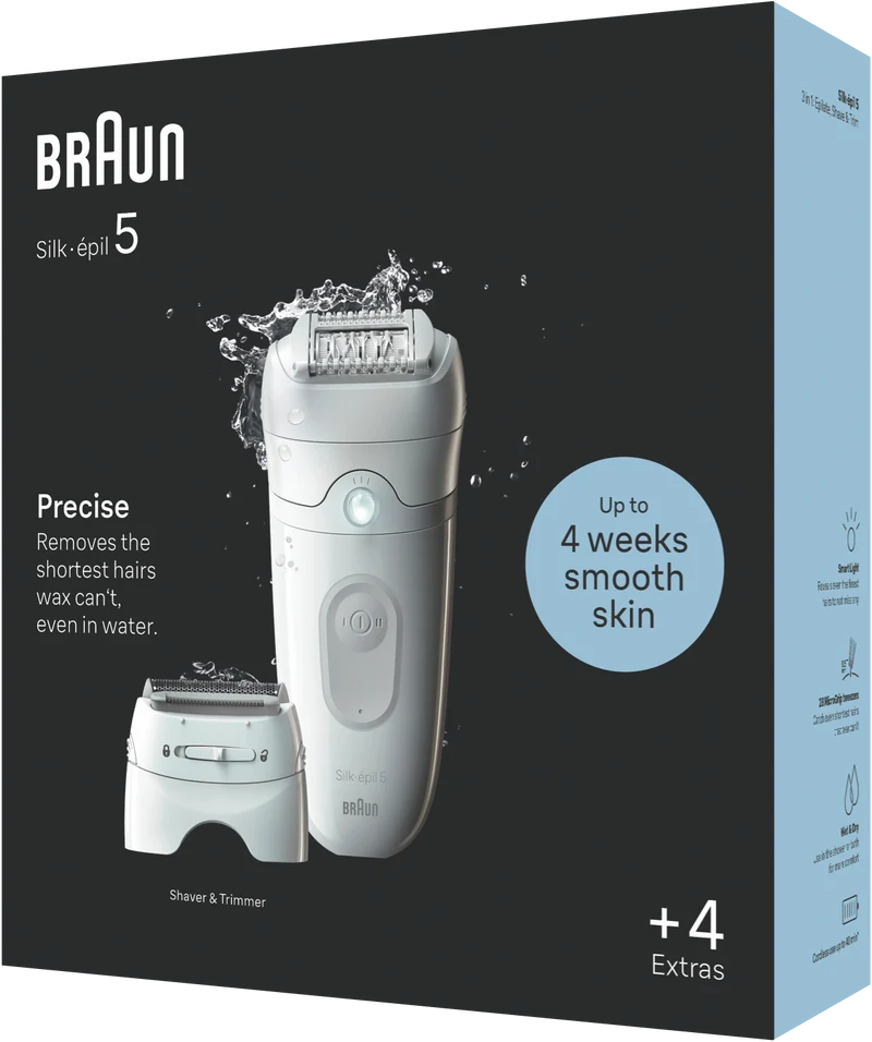 Braun Silk-Epil 5 Epilator Wet And Dry Grey