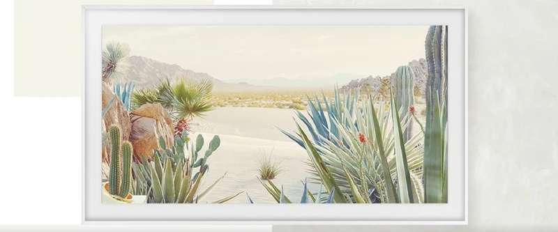 Samsung Customisable Modern Frame For 65" Frame TV, White