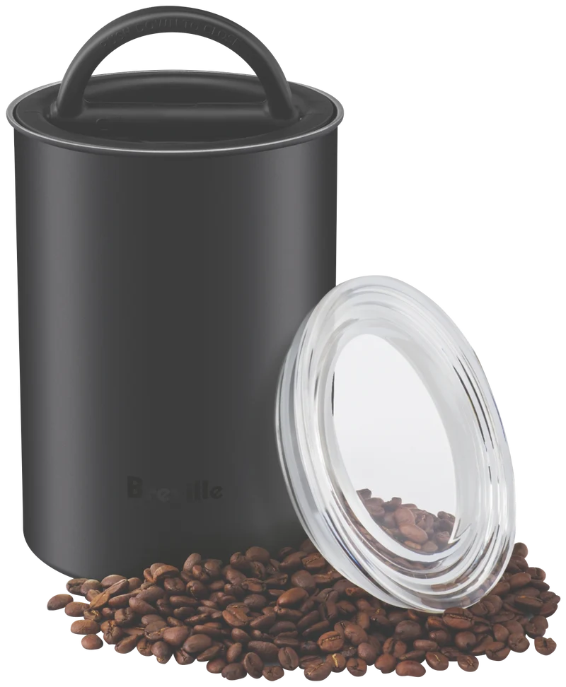 Breville The Bean Keeper Coffee Canister - Black Truffle