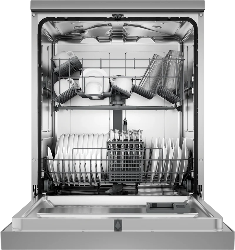 Haier 300 Series Freestanding Dishwasher - Satina